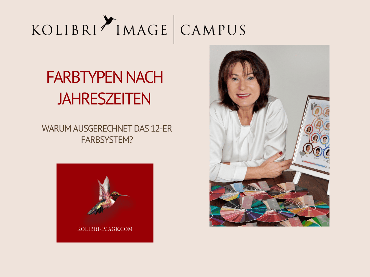 Farbfamilien 12 Jahreszeiten