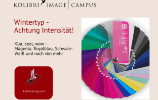 Winter Typ Winterfarben