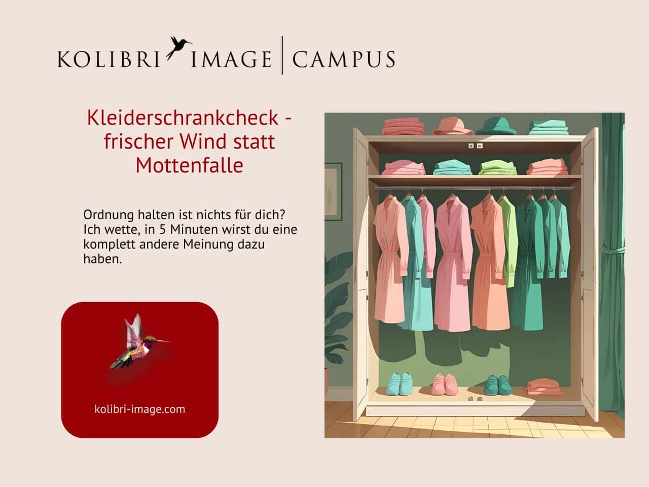 Kleiderschrankcheck Schrankdiaet