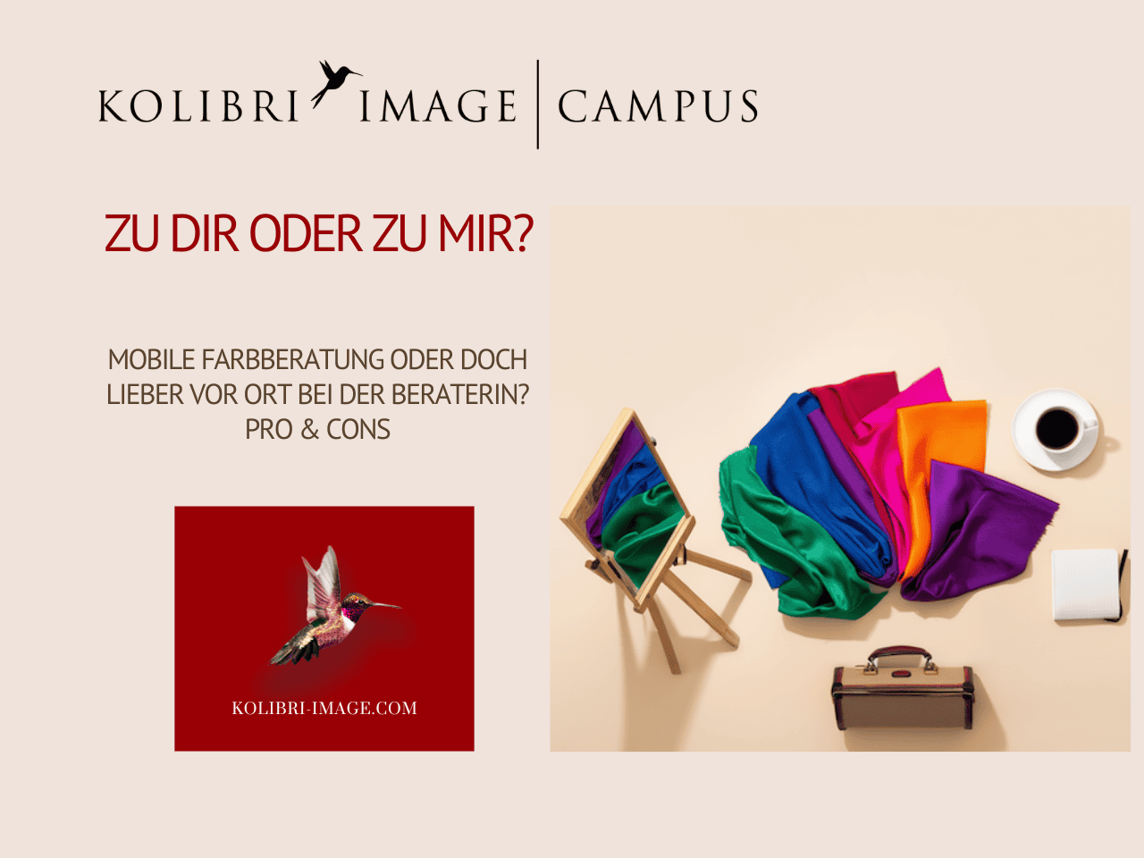 Farbberatung vor Ort