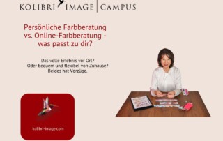 Farbberatung online contra Farbberatung offline